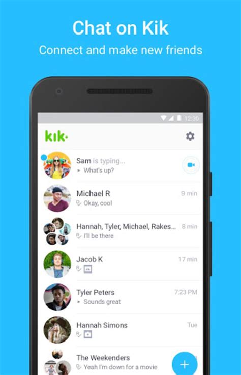 Kick is an application <b>for Android</b> developed in collaboration with the streaming platform of the same name. . Kik app download for android